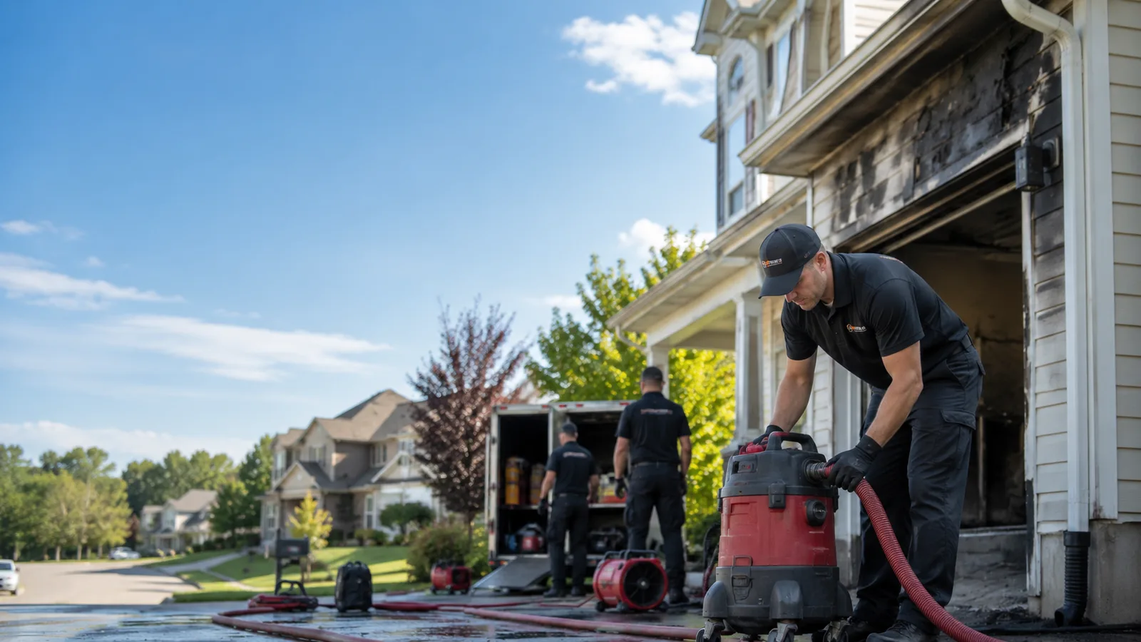 Fire And Smoke Damage Restoration in Marshall, MI near me